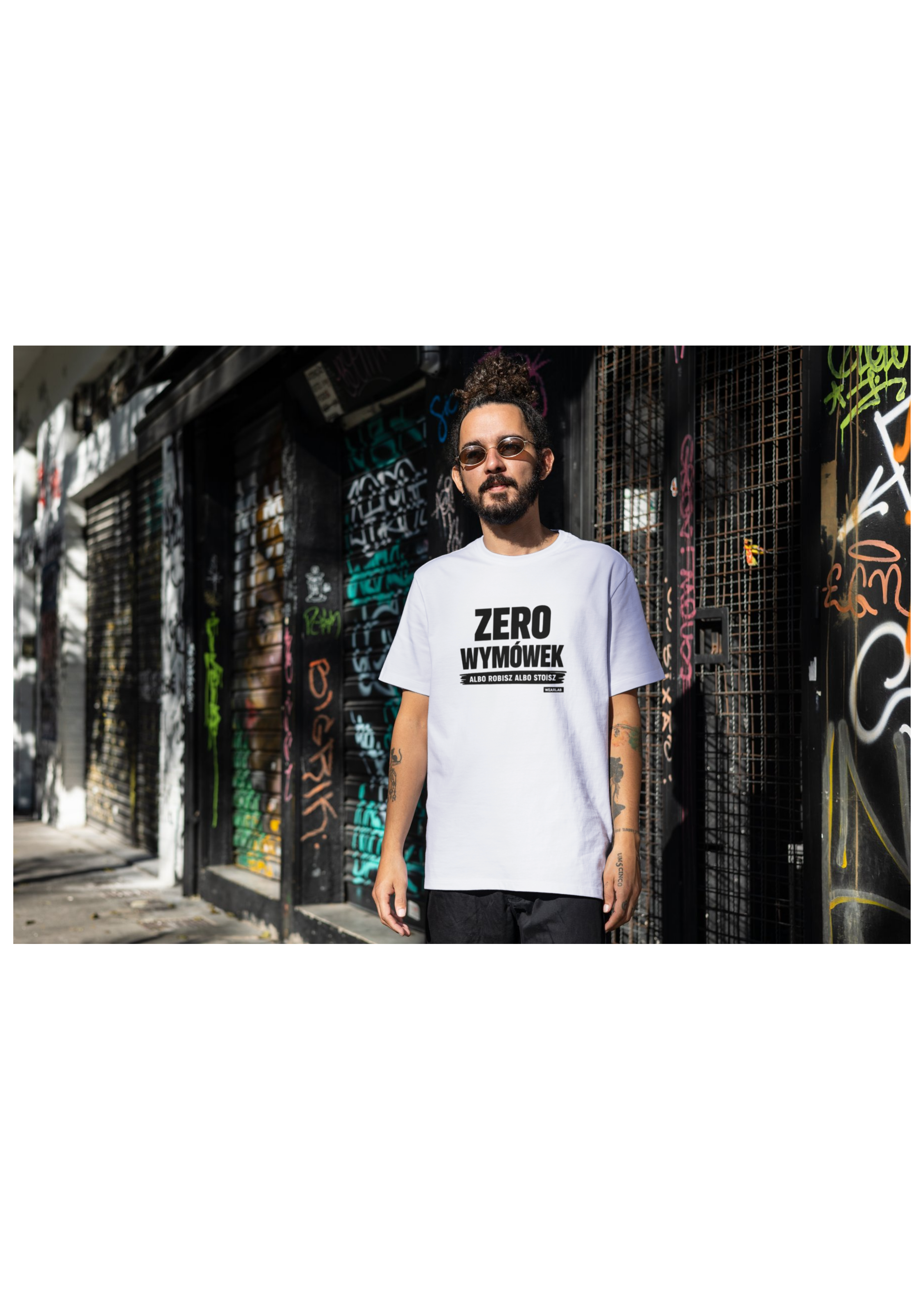 Zero wymówek – albo robisz, albo stoisz – koszulka