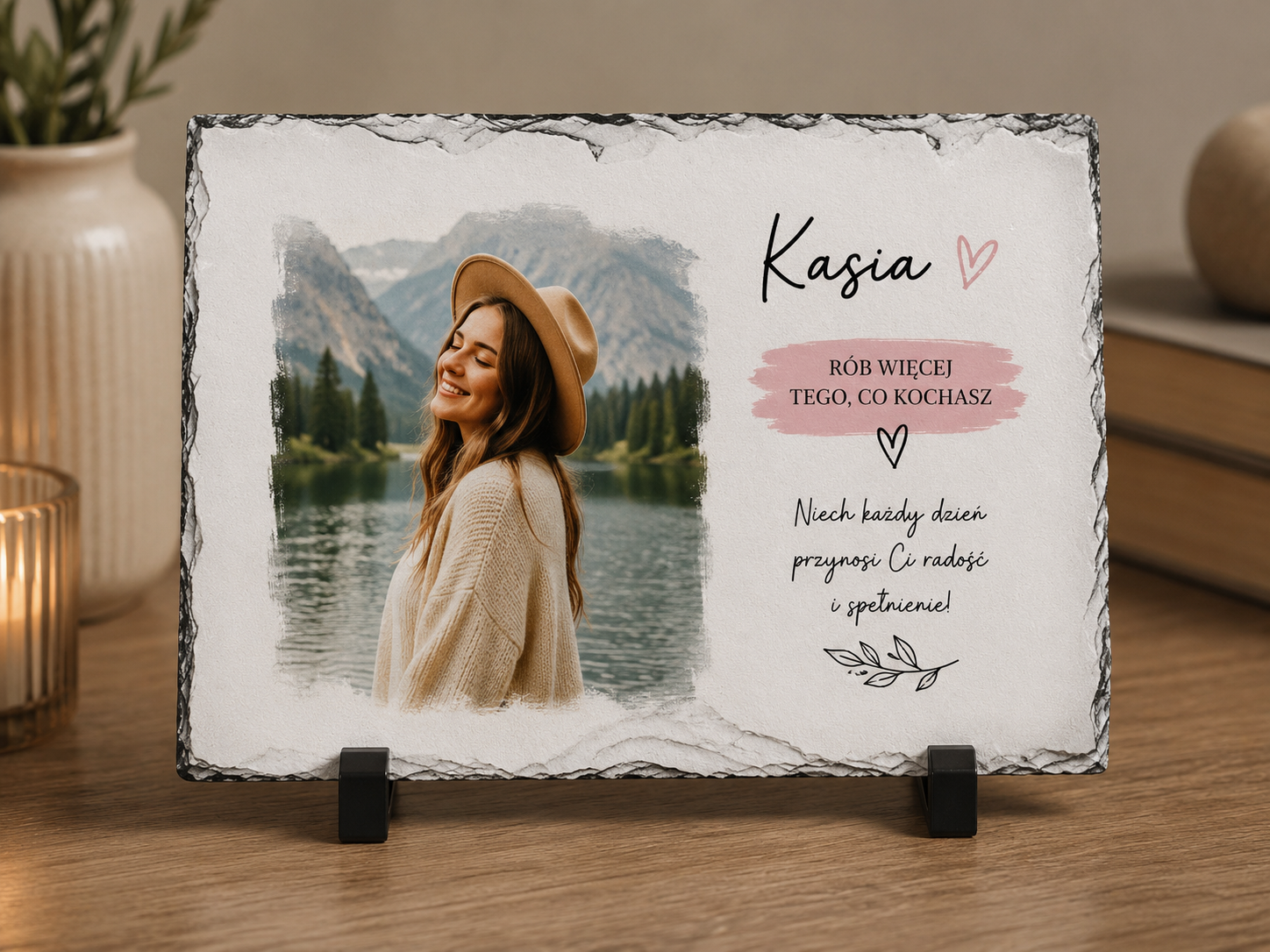 Foto granit 20x15 cm ze zdjęciem | Personalizowana pamiątka