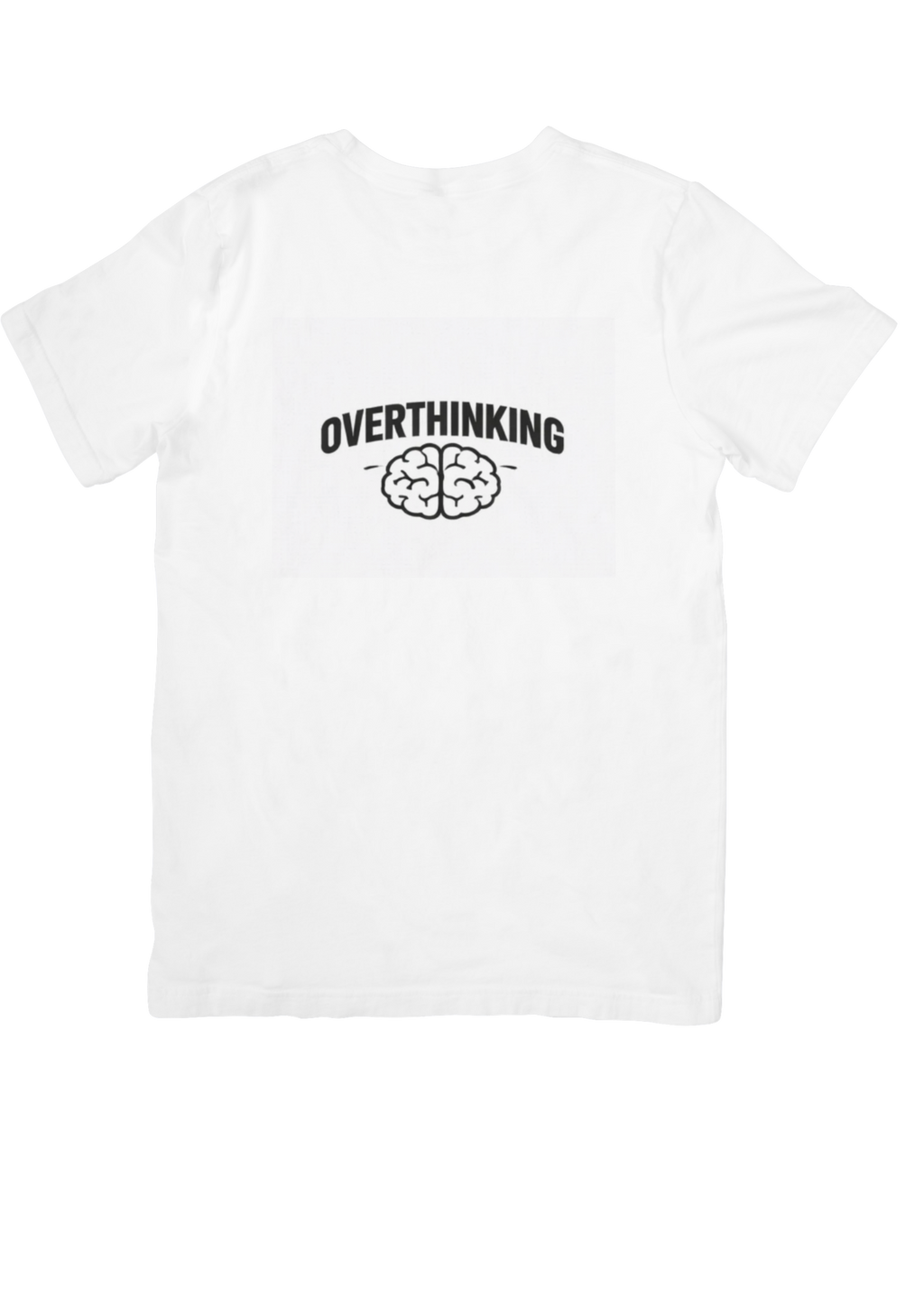 Overthinking – koszulka minimalistyczna