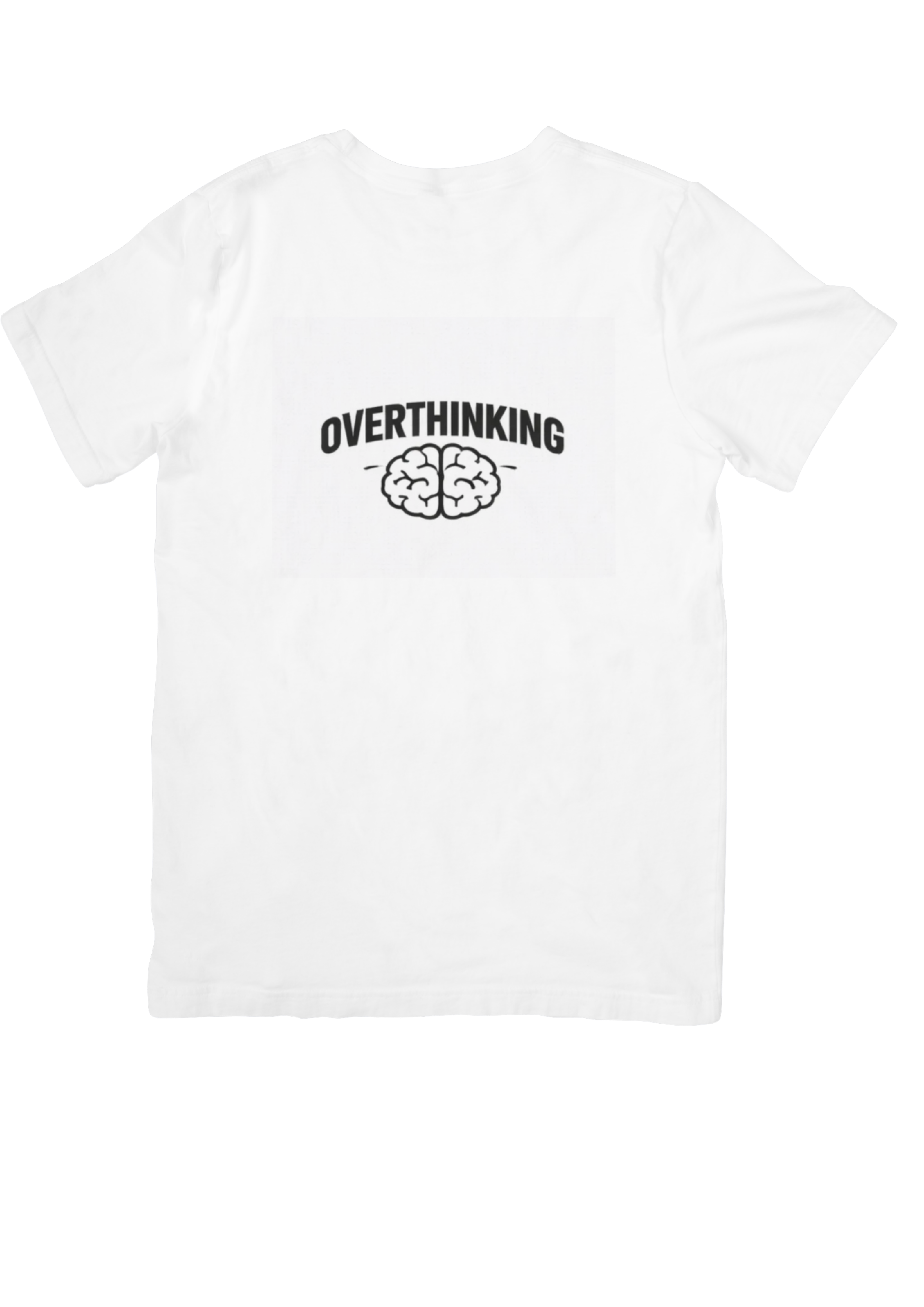 Overthinking – koszulka minimalistyczna