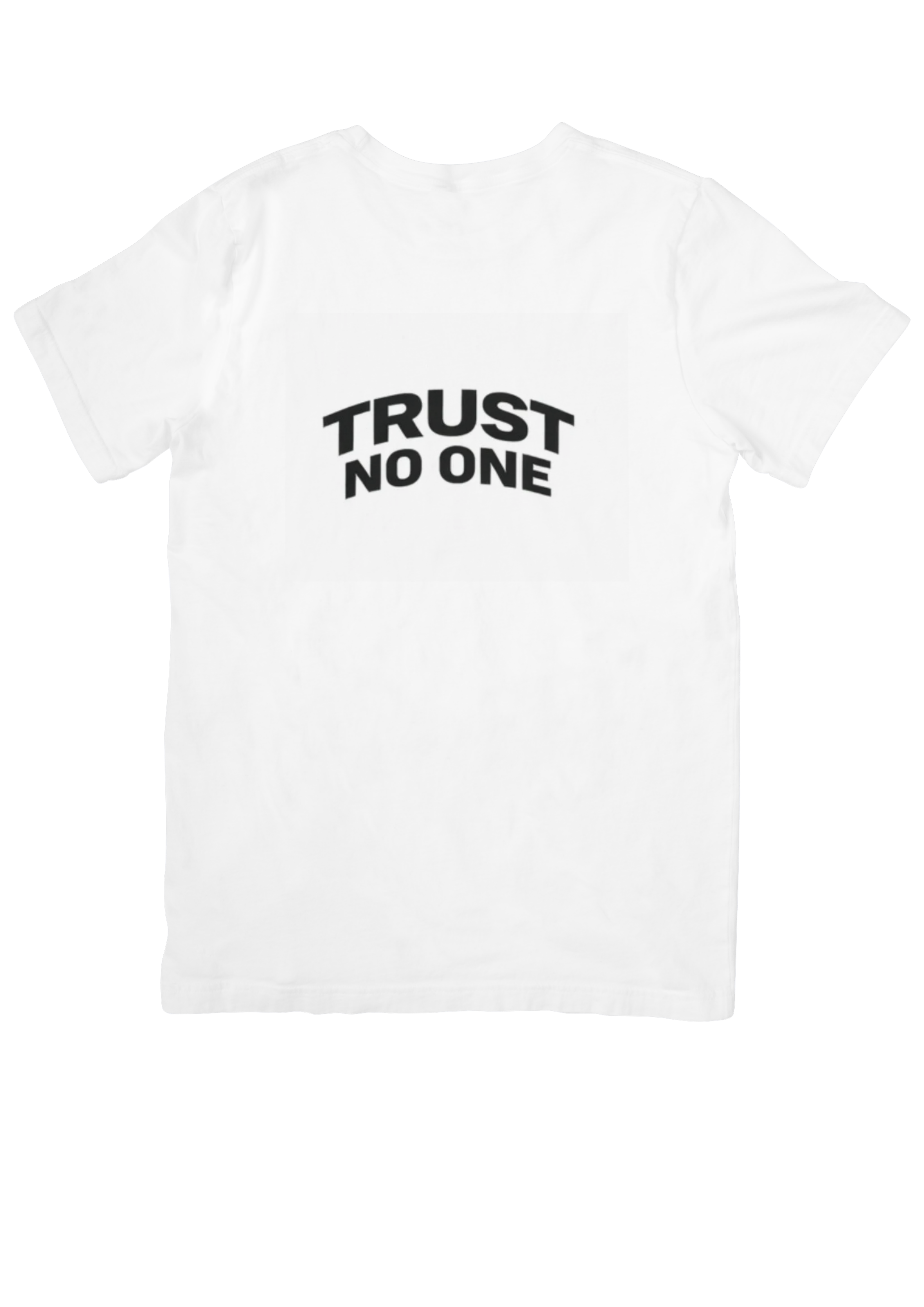 Trust No One – koszulka streetwear z charakterem