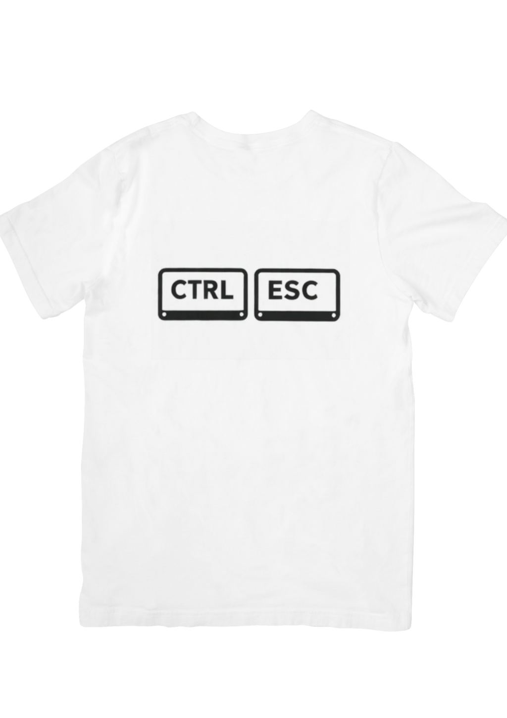 CTRL ESC – koszulka dla tych, którzy chcą uciec