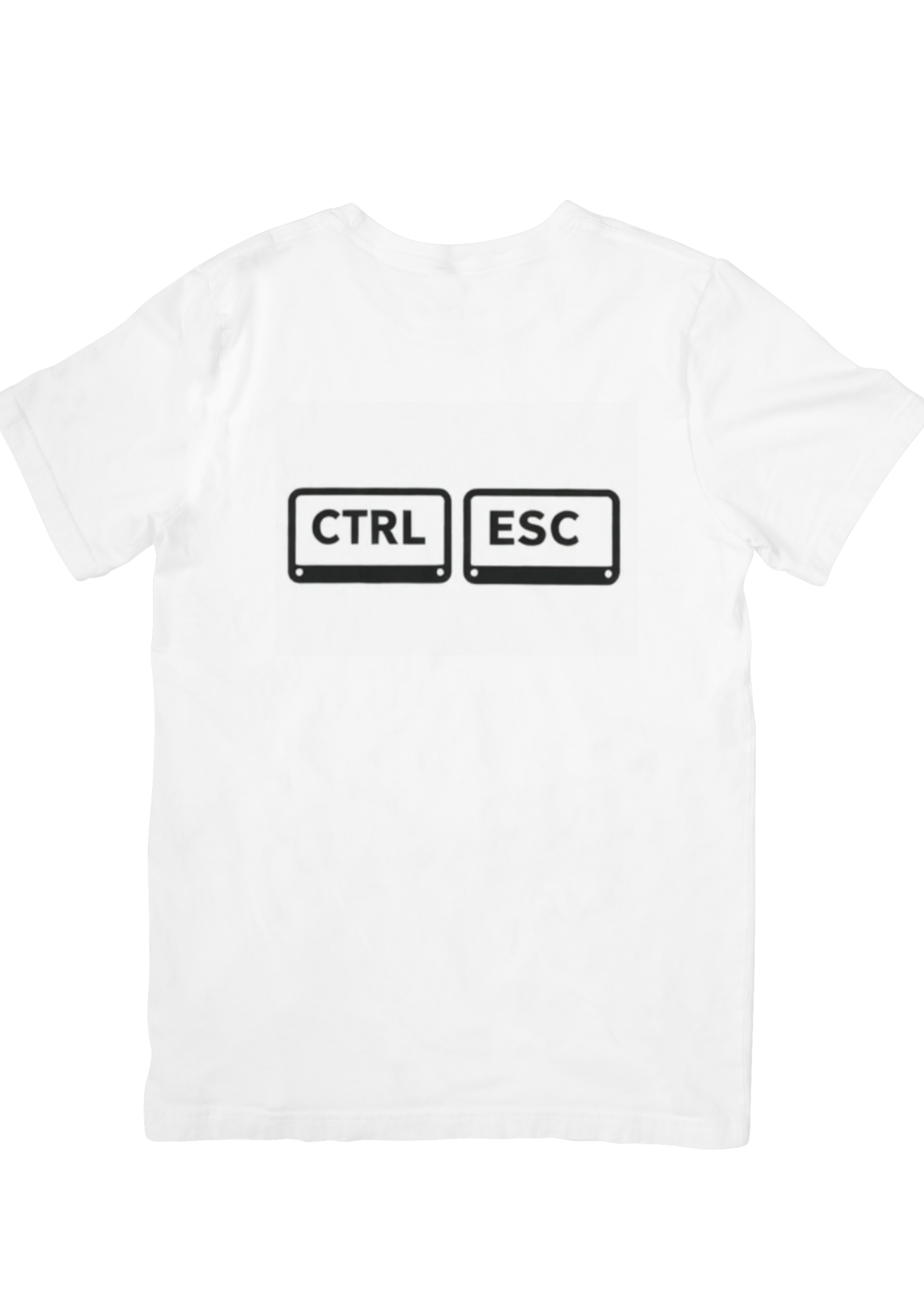 CTRL ESC – koszulka dla tych, którzy chcą uciec