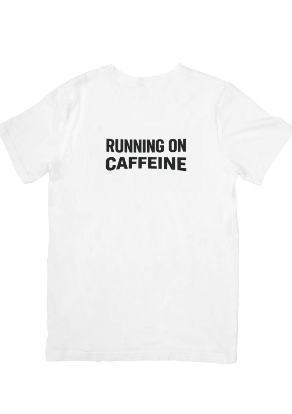 Running on Caffeine – koszulka dla fanów kawy