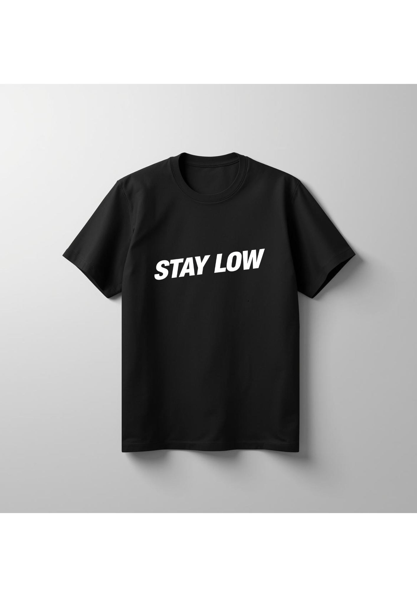 Stay Low – minimalistyczna koszulka streetwear