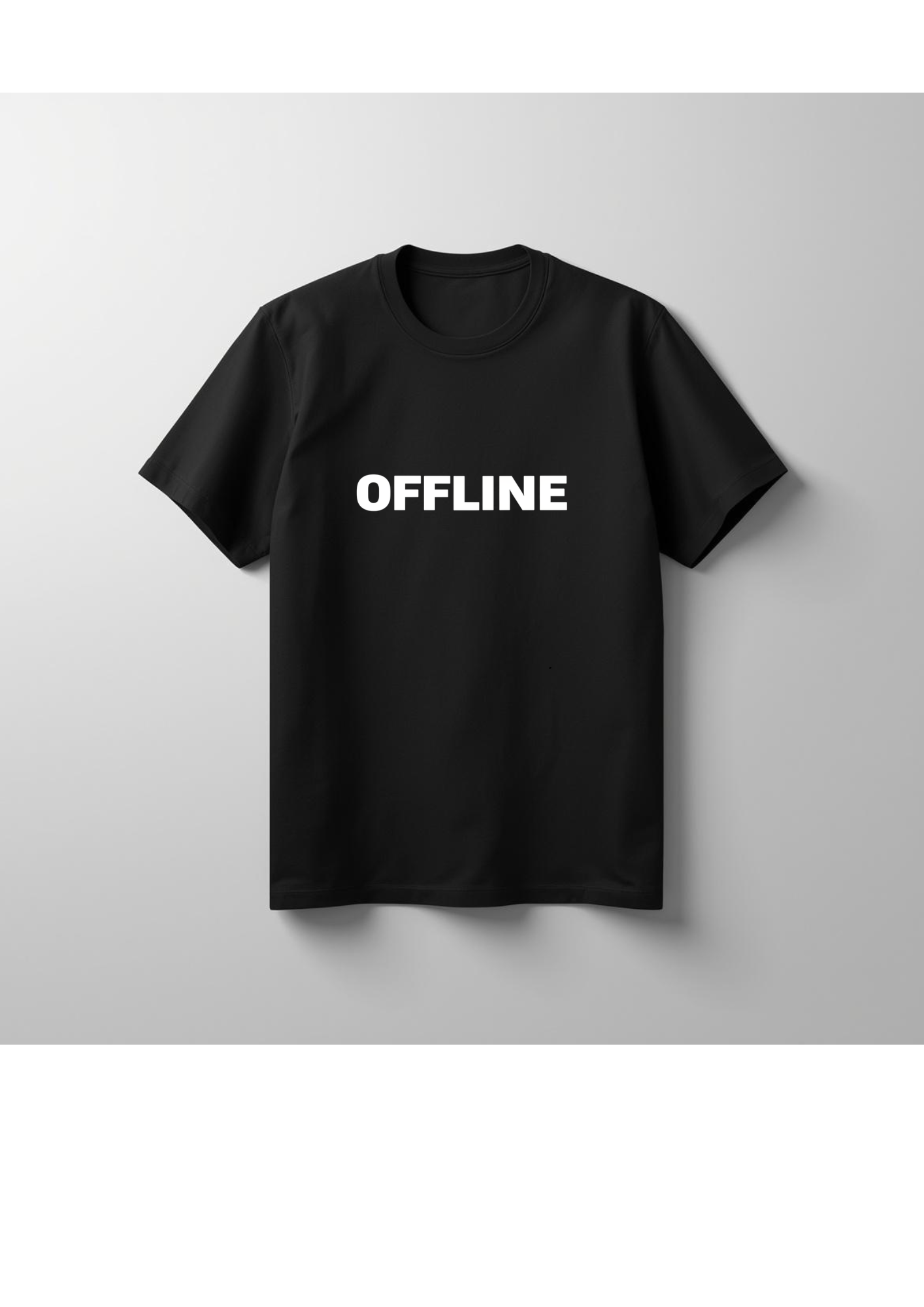 Offline – koszulka minimalistyczna