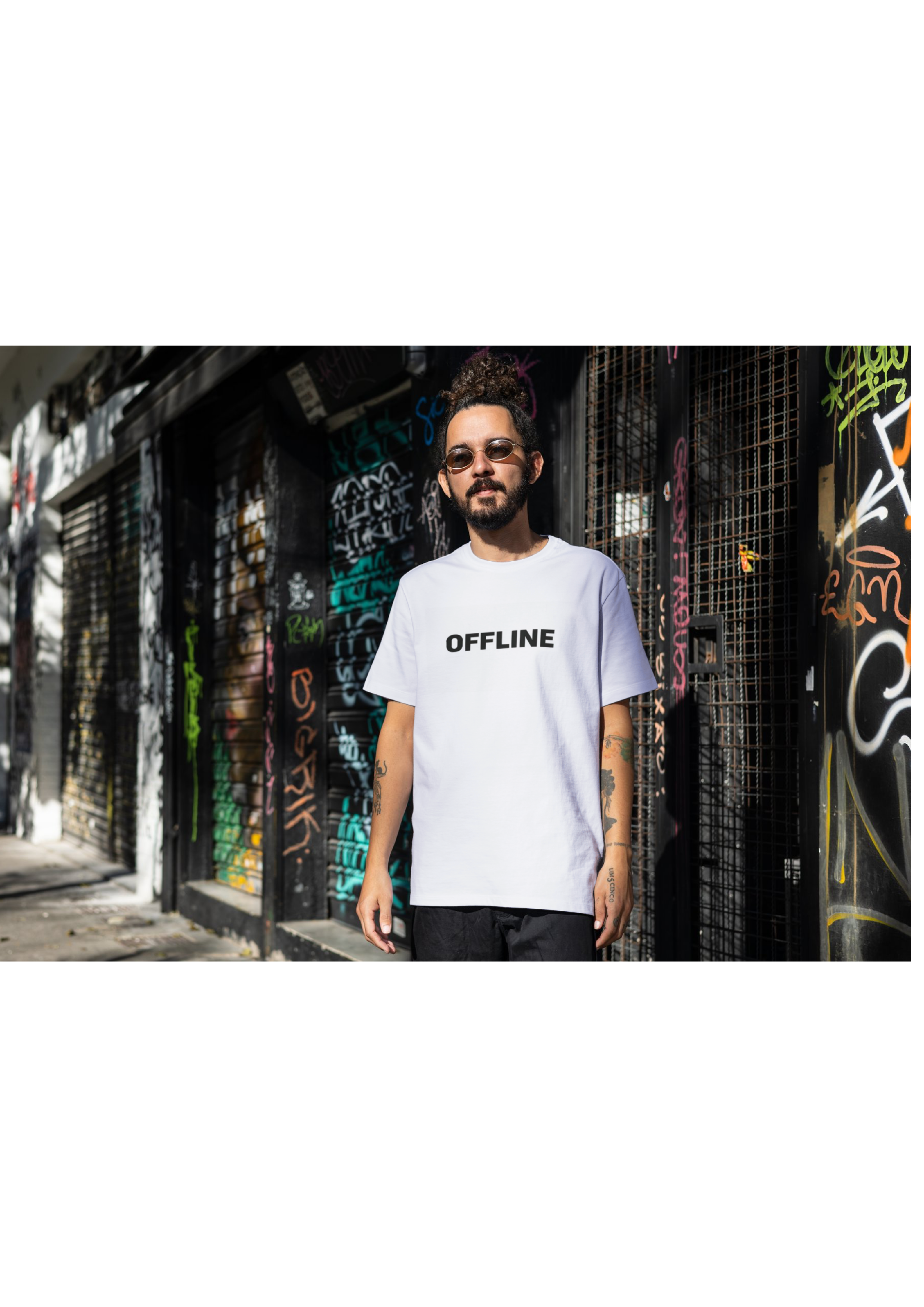 Offline – koszulka minimalistyczna