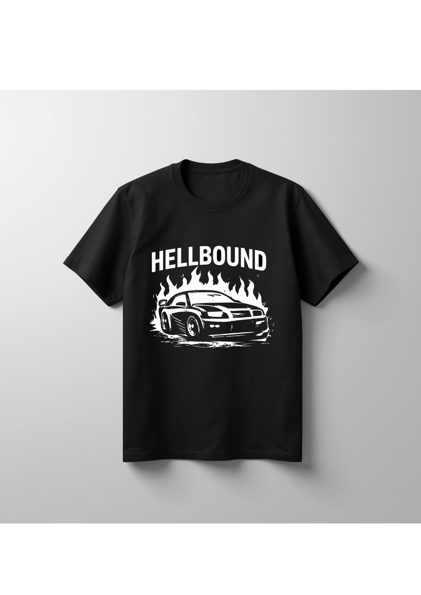 Hellbound – koszulka z samochodem